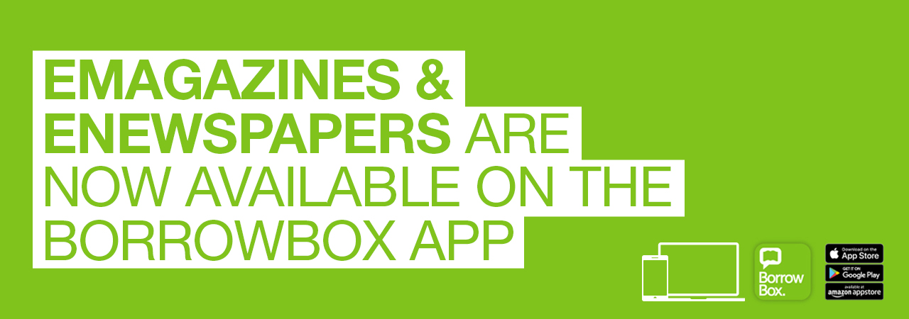 BorrowBox now has newspapers and magazines as well as eBooks and audiobooks.