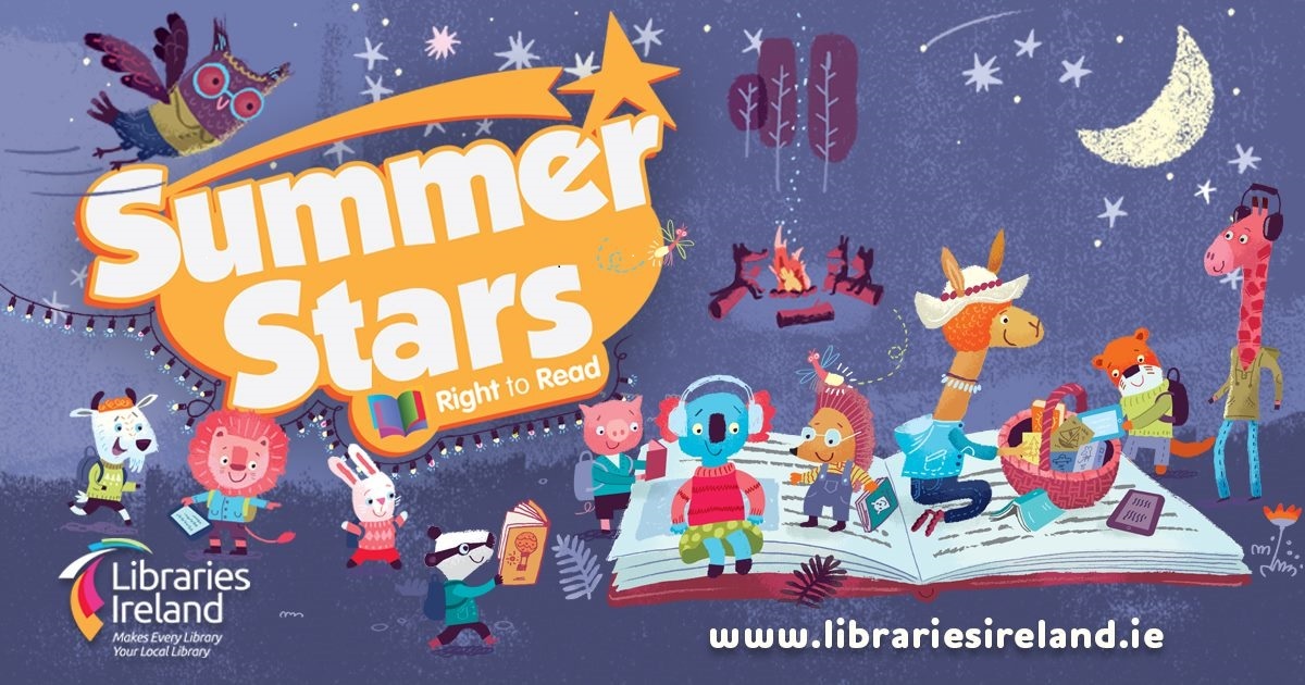 Summer Stars Reading Adventure 2022 promotional image.