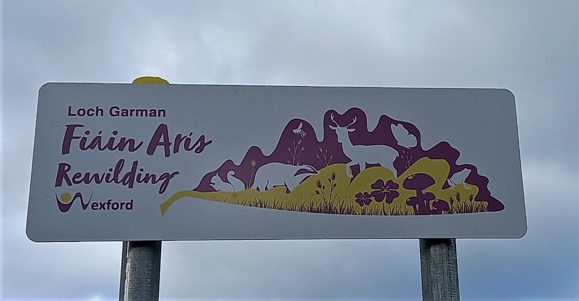 Image of Rewilding Sign