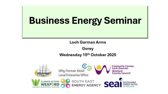 Business Energy Seminar presentation image