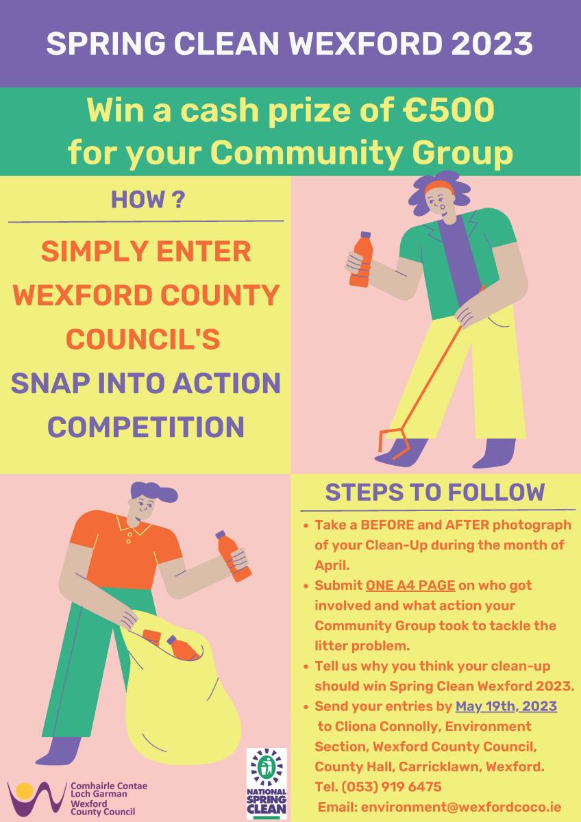 National Spring Clean 2023, Snap Into Action 