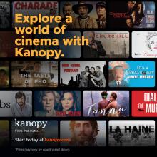 Explore Kanopy a World of Cinema with your library card