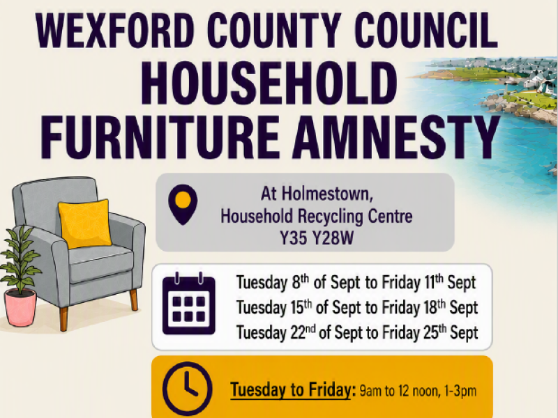 Household Furniture Amnesty 2026