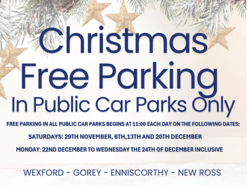 Christmas Free Parking 2025