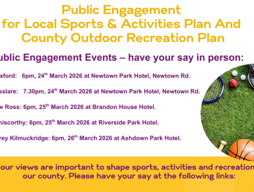 Local Sports and Activities Plan & County Outdoor Recreation Plan