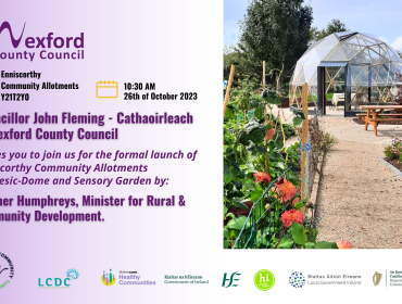 Enniscorthy Community Allotments Invitation on 26th October